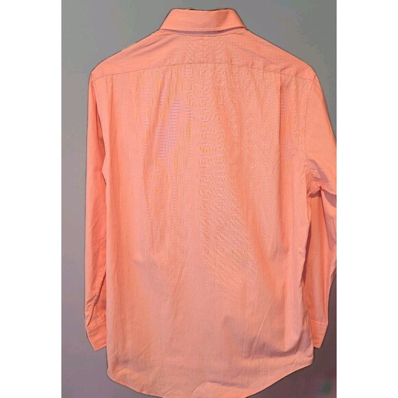 NEW Polo Ralph Lauren Estate Custom Fit LS Shirt Size 16 32/33 Orange Coral NWT - Picture 3 of 11